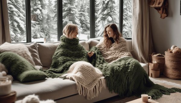 Les modèles de poncho tricot gratuit à adopter cet hiver