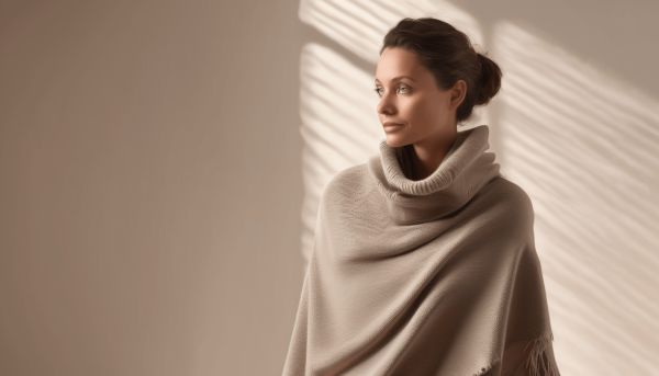 Modèle gratuit poncho femme : créez votre pièce tendance facilement
