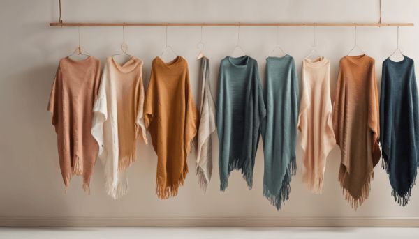 Patron poncho tricot gratuit : 10 modèles faciles à réaliser
