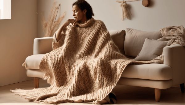 Tricotez votre poncho femme gratuit avec ces modèles faciles